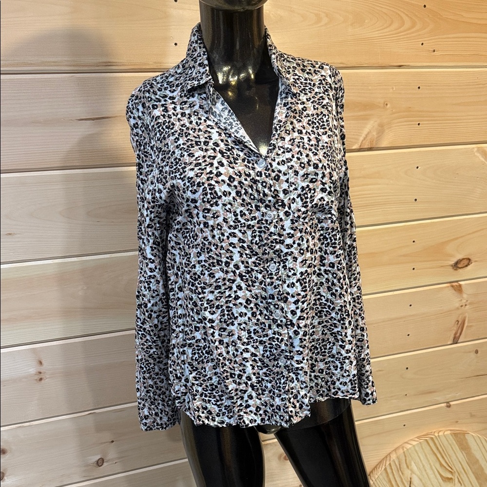 Leopard Print Women's Top